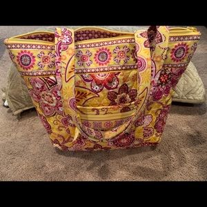 Vera Bradley Villager tote Bali Gold
